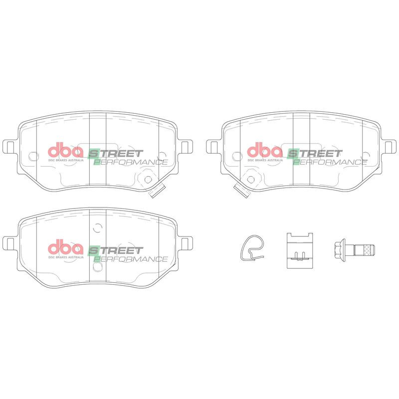 DBA Australia Комплект накладки за високо натоварване