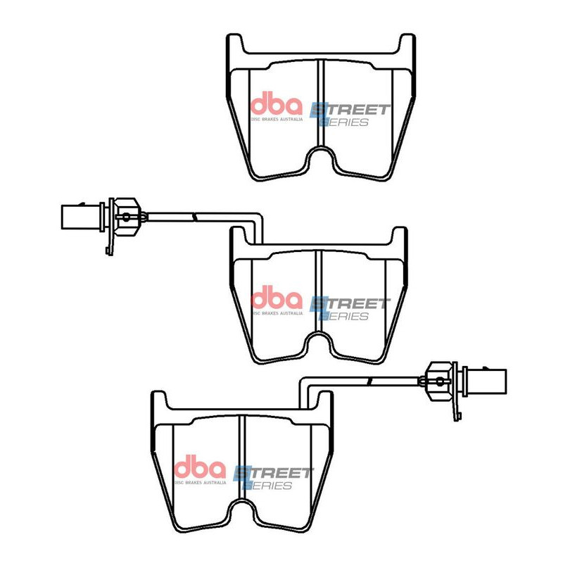 DBA Australia Комплект накладки за високо натоварване