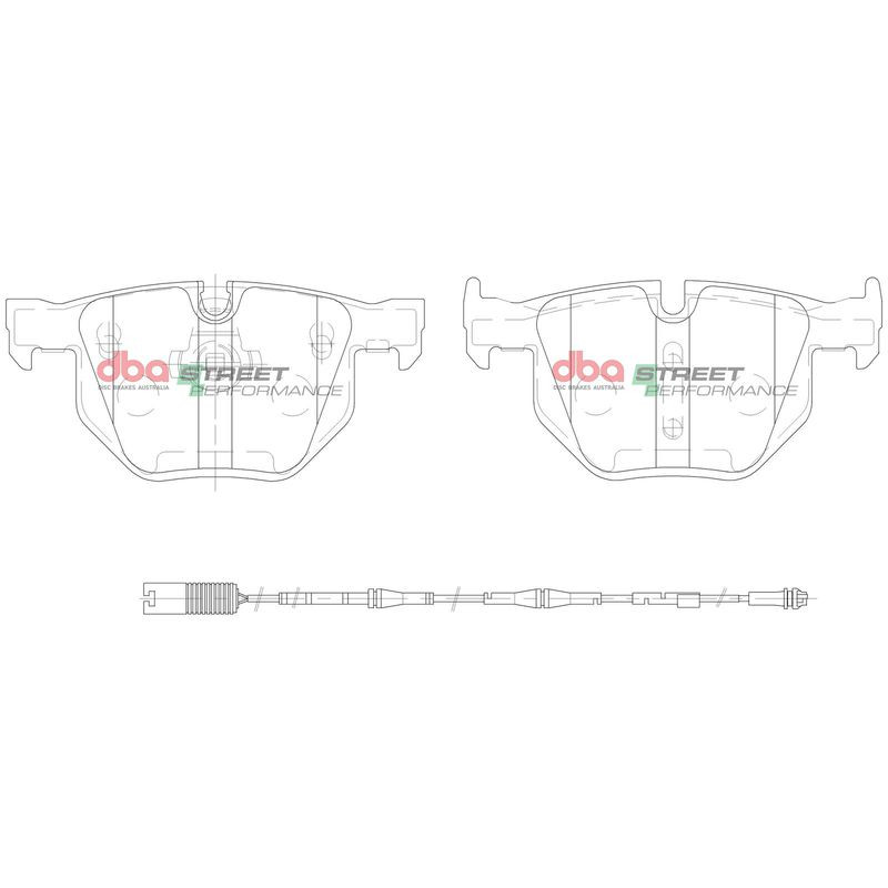 DBA Australia Комплект накладки за високо натоварване