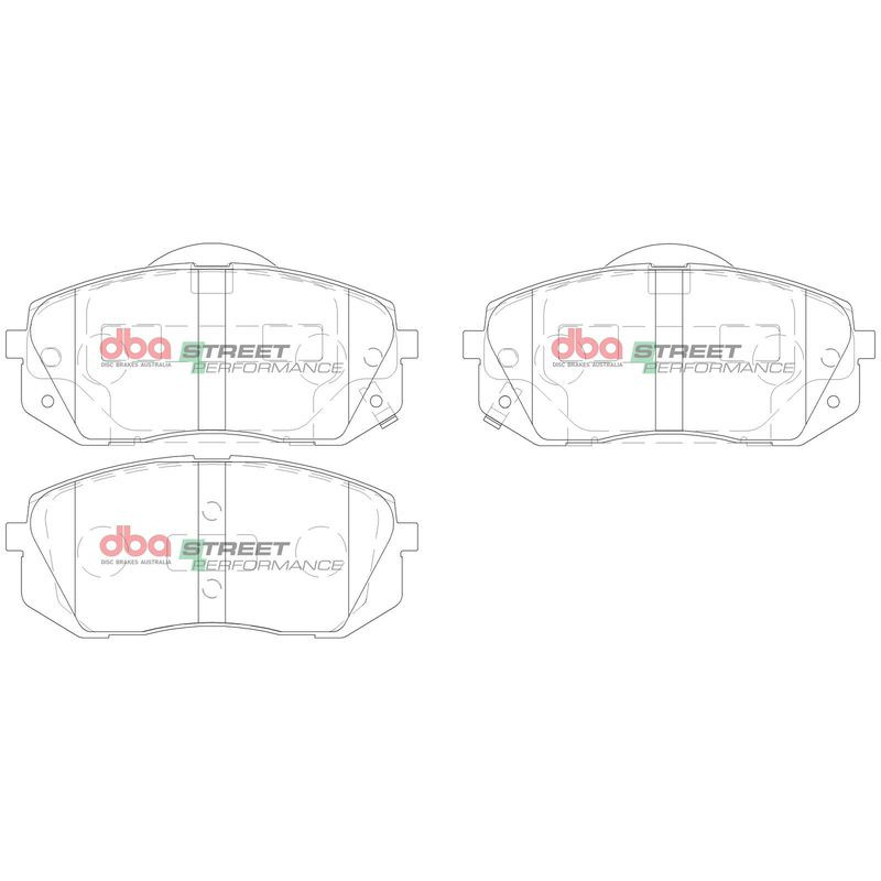 DBA Australia Комплект накладки за високо натоварване