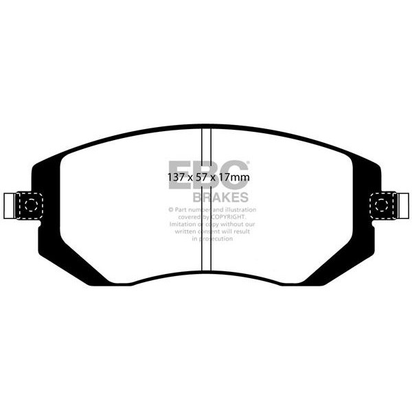 EBC Brakes Спортни performance накладки