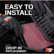 Снимка 6 на Въздушен филтър K&N Filters 33-3133 Снимка 6 на Въздушен филтър K&N Filters 33-3133