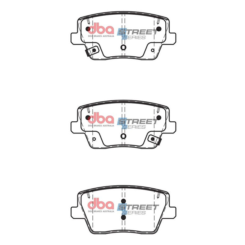 Снимка на Комплект накладки за високо натоварване DBA Australia DB15013XP за Hyundai i30 (PDE, PD) 2.0 N - 280 к.с. бензин