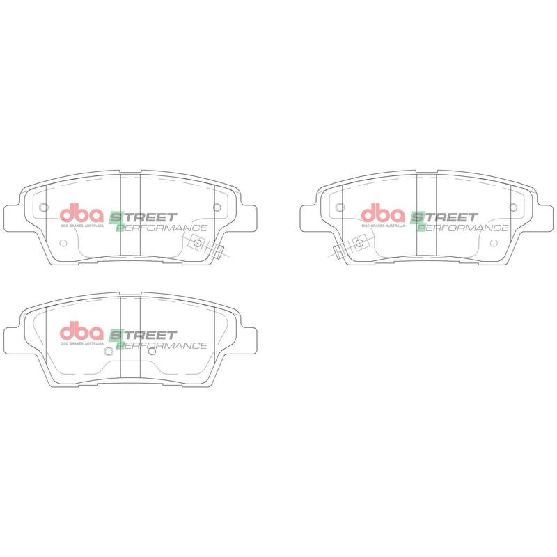Снимка на Комплект накладки за високо натоварване DBA Australia DB15022SP за Hyundai Genesis (DH) 3.8 GDI - 315 к.с. бензин