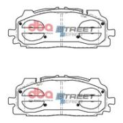комплект накладки за високо натоварване DBA Australia DB15030XP Audi Q3 (F3B) 2.5 RS TFSI quattro