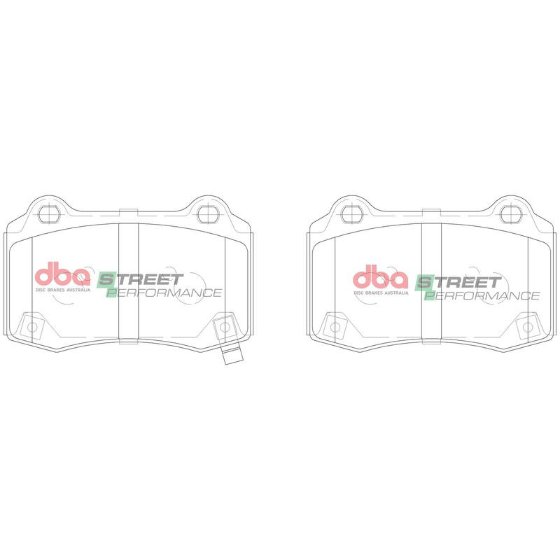 Снимка на Комплект накладки за високо натоварване DBA Australia DB15041SP за Tesla MODEL S (5YJS) P90D AWD - 471 к.с. електро