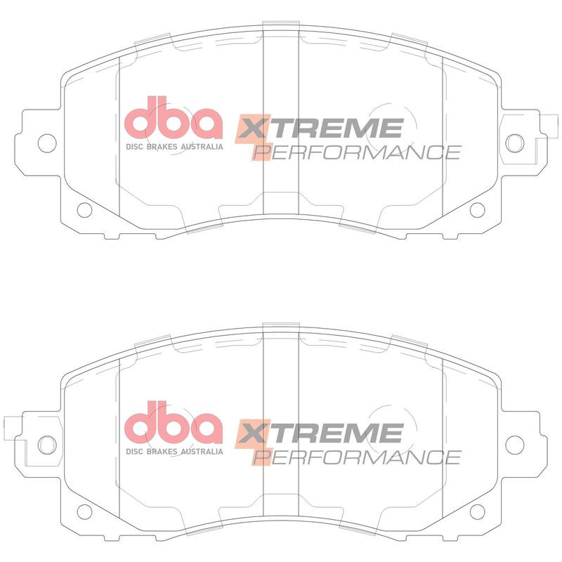 Снимка на Комплект накладки за високо натоварване DBA Australia DB15042XP за Subaru Levorg 1.6 AWD (VM4) - 170 к.с. бензин