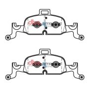 Снимка 1 на Комплект накладки за високо натоварване DBA Australia DB15060XP