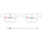 Снимка 1 на Комплект накладки за високо натоварване DBA Australia DB1694SP