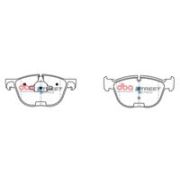 комплект накладки за високо натоварване DBA Australia DB2006XP BMW X5 E70 3.0 sd