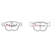 Снимка 1 на Комплект накладки за високо натоварване DBA Australia DB2006XP