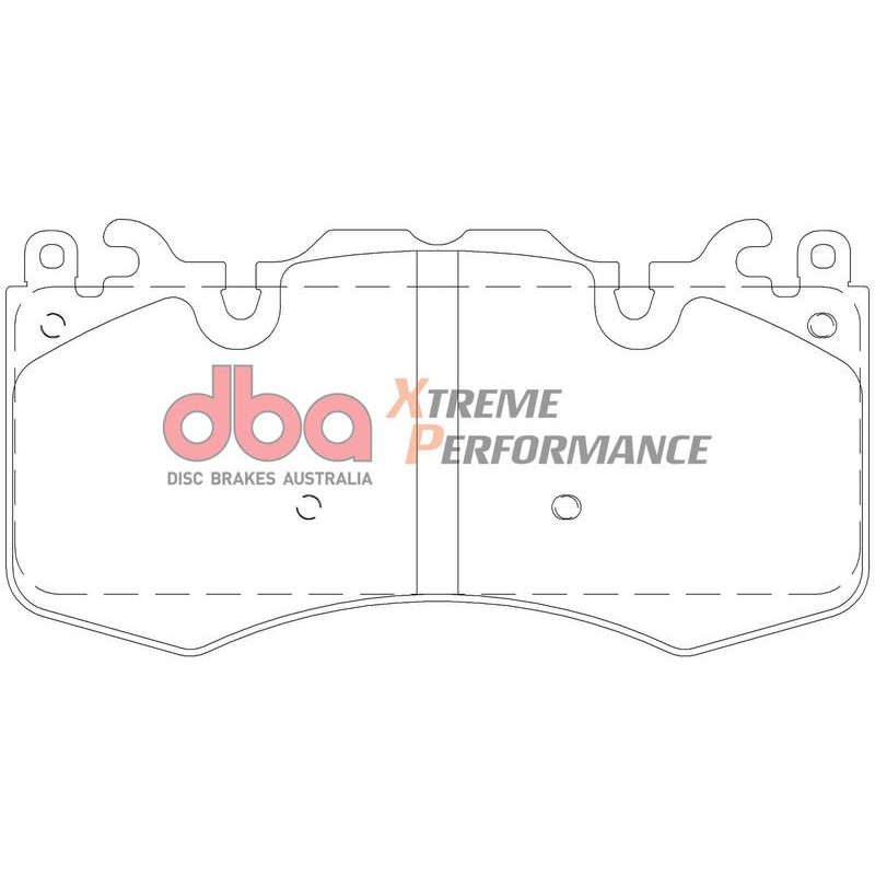 Снимка на Комплект накладки за високо натоварване DBA Australia DB2204XP за Range Rover 3 (LM) 4.4 D 4x4 - 313 к.с. дизел