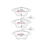 Снимка 1 на Комплект накладки за високо натоварване DBA Australia DB2210XP