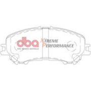 комплект накладки за високо натоварване DBA Australia DB2345XP Nissan Qashqai 2014 1.6 dCi