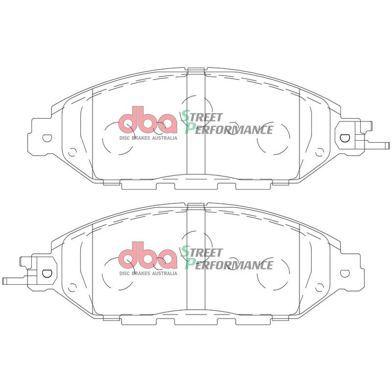 Снимка на Комплект накладки за високо натоварване DBA Australia DB2378SP за Nissan Pathfinder (r52) 2.5 Hybrid 4WD - 256 к.с. бензин/ електро