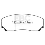 Снимка 1 на Комплект накладки за високо натоварване EBC Brakes DP8002RPX