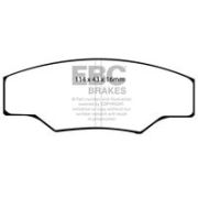 комплект накладки за високо натоварване EBC Brakes DP8003RP1 Mercedes S-class Saloon (w221) S 500 CGI 4-matic (221.094, 221.194)