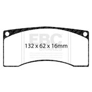 Снимка 1 на Комплект накладки за високо натоварване EBC Brakes DP8016RPX
