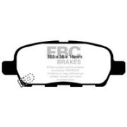комплект накладки за високо натоварване EBC Brakes DP81666RPX