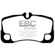 комплект накладки за високо натоварване EBC Brakes DP81930RP1 Porsche 911 Convertible (997) 3.8 Turbo S