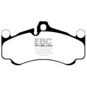 комплект накладки за високо натоварване EBC Brakes DP82094RP1 Porsche 911 (991) 3.8 Carrera S / GTS