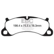 комплект накладки за високо натоварване EBC Brakes DP82144RPX Porsche 911 Targa (992) 4S (992520)