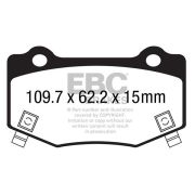 Снимка 1 на Комплект накладки за високо натоварване EBC Brakes DP83023RPX Снимка 1 на Комплект накладки за високо натоварване EBC Brakes DP83023RPX