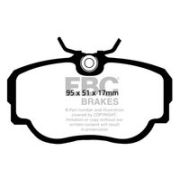 комплект накладки за високо натоварване EBC Brakes DP8779RP1 BMW 3 Sedan E30 318 i