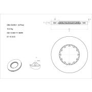Снимка на Спирачен диск за високо натоварване DBA Australia DBA52288.1S Снимка 1 на Спирачен диск за високо натоварване DBA Australia DBA52288.1S