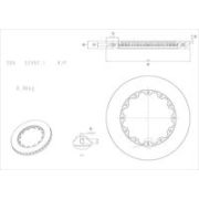спирачен диск за високо натоварване DBA Australia DBA52992.1