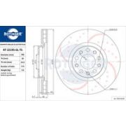 спирачен диск ROTINGER GRAPHITE DRILLED & SLOTTED PLUS RT 22195-GL T5 Alfa Romeo GIULIA (952) 2.2 D (952ALA25, 952AFM25, 952APA2)