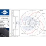 спирачен диск ROTINGER GRAPHITE DRILLED & SLOTTED PLUS RT 4596-GL T5 BMW 3 Cabrio E46 M3