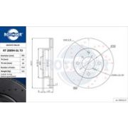 спирачен диск ROTINGER GRAPHITE DRILLED RT 20894-GL T3 Suzuki Wagon R+ (EM) 1.2 4WD (SR412)