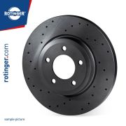 Снимка 2 на Спирачен диск ROTINGER GRAPHITE DRILLED RT 1477-GL T3 Снимка 2 на Спирачен диск ROTINGER GRAPHITE DRILLED RT 1477-GL T3