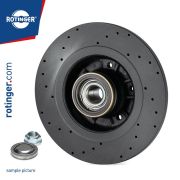 Снимка 2 на Спирачен диск ROTINGER GRAPHITE DRILLED RT 3263BS-GL T3