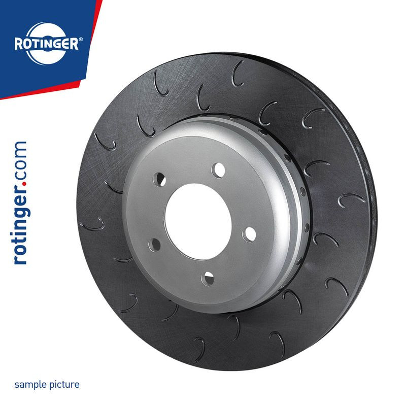 Снимка на Спирачен диск ROTINGER GRAPHITE HOOK SLOTTED RT 71002HP-GL T9 за BMW 1 F21 M 140 i - 340 к.с. бензин