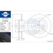 спирачен диск ROTINGER GRAPHITE LINE RT 1354-GL Mazda 323 F (BJ) 1.3 16V (BJ3P, BJ14)