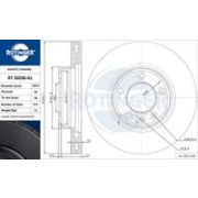 спирачен диск ROTINGER GRAPHITE LINE RT 20206-GL VW Touareg (7L) 3.0 TDI