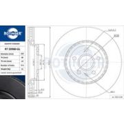 спирачен диск ROTINGER GRAPHITE LINE RT 20980-GL Saab 9-5 Sedan (YS3G) 2.0 TiD