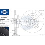 Снимка 1 на Спирачен диск ROTINGER GRAPHITE LINE RT 3280BS-GL