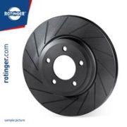 спирачен диск ROTINGER GRAPHITE REGULAR SLOTTED PLUS RT 1034-GL T6 Ford Granada MK 3 Estate (gge) 2.0 i