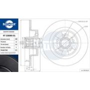 спирачен диск ROTINGER RT 3280BS-GL