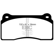 Снимка 1 на Спортни performance накладки EBC Brakes DP81110RP1 Снимка 1 на Спортни performance накладки EBC Brakes DP81110RP1