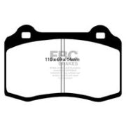 спортни performance накладки EBC Brakes DP81140RP1 Seat Ibiza 3 (6L) 1.9 TDI Cupra R