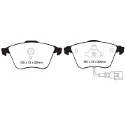 Снимка 1 на Спортни performance накладки EBC Brakes DP81946RP1