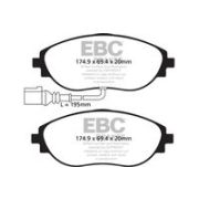 спортни performance накладки EBC Brakes DP82127RP1 VW Arteon Shooting Brake (3H9) 2.0 TDI 4motion