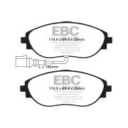 Снимка 1 на Спортни performance накладки EBC Brakes DP82127RP1