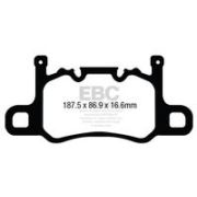 спортни performance накладки EBC Brakes DP82207RPX Porsche 911 Convertible (991) 3.8 Turbo S