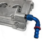 Снимка на 1.8T Valve Cover Breather Adapter Dash 10 Billet BAR-TEK Motorsport 2118t39 Снимка на 1.8T Valve Cover Breather Adapter Dash 10 Billet BAR-TEK Motorsport 2118t39