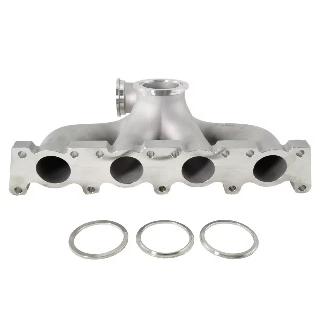 Снимка на 1.8T 20V top-mount exhaust manifold Gen 2 with V-band - up to 700 hp for VW Audi Golf 4 S3 8L, incl. adapter rings Boost Parts BP-20-1027